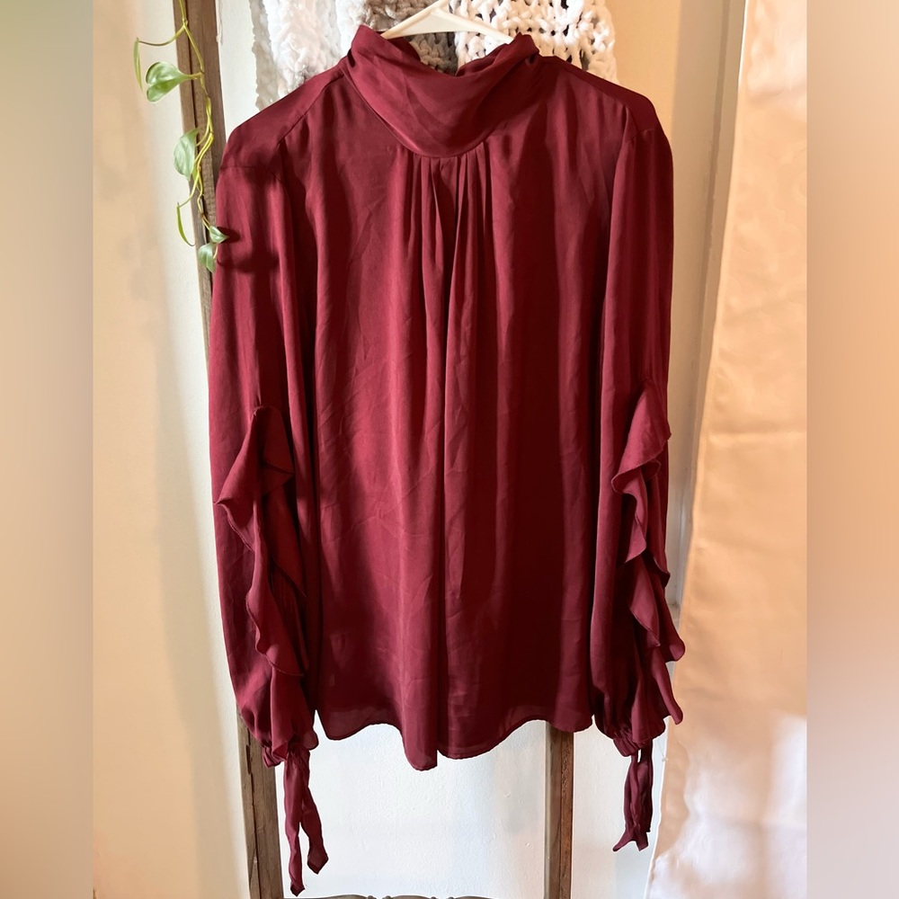 Maroon Blouse